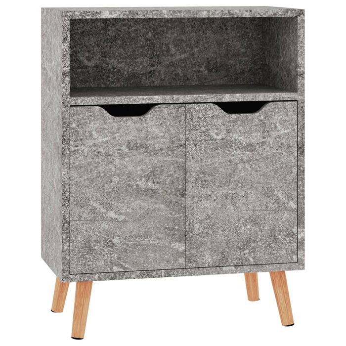 Credenza Grigio Cemento 60x30x72 cm in Truciolato 326826