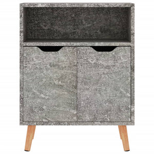 Credenza Grigio Cemento 60x30x72 cm in Truciolato