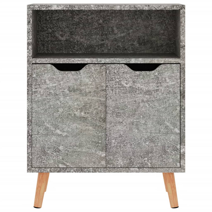 Credenza Grigio Cemento 60x30x72 cm in Truciolato 326826