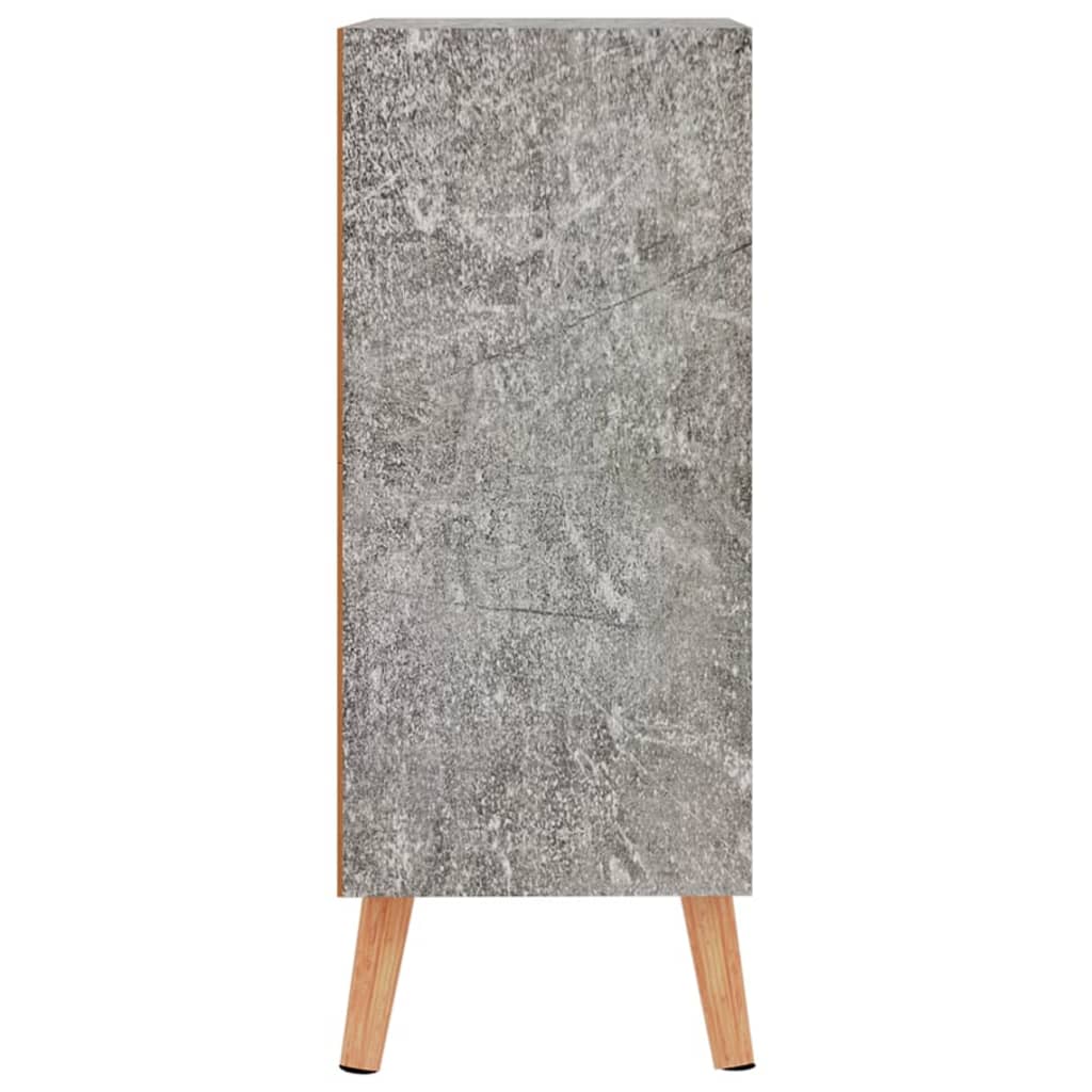 Credenza Grigio Cemento 60x30x72 cm in Truciolato