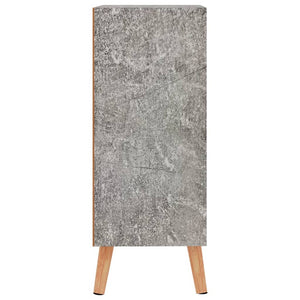 Credenza Grigio Cemento 60x30x72 cm in Truciolato