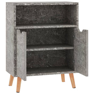 Credenza Grigio Cemento 60x30x72 cm in Truciolato 326826