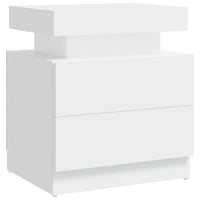 Comodino Bianco 45x35x52 cm in Truciolato cod 10369