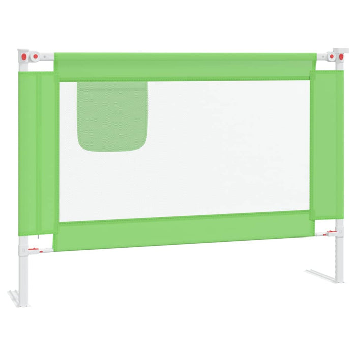 Sponda Letto di Sicurezza per Bambini Verde 90x25 cm in Tessuto cod mxl 75653