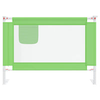 Sponda Letto di Sicurezza per Bambini Verde 90x25 cm in Tessuto cod mxl 75653