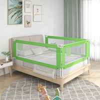 Sponda Letto di Sicurezza per Bambini Verde 90x25 cm in Tessuto cod mxl 75653