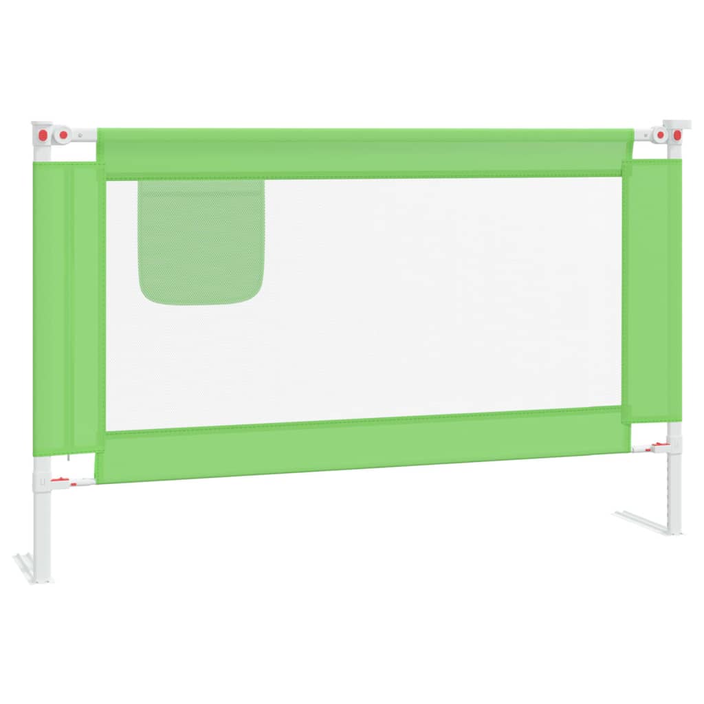 Sponda Letto di Sicurezza per Bambini Verde 120x25 cm Tessuto cod mxl 64710