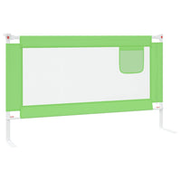 Sponda Letto di Sicurezza per Bambini Verde 140x25cm in Tessuto cod mxl 73054