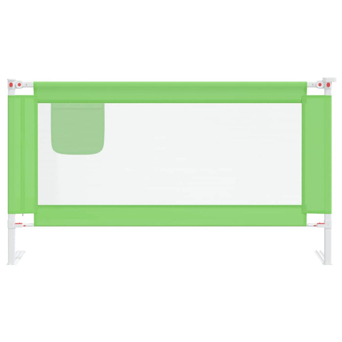 Sponda Letto di Sicurezza per Bambini Verde 150x25 cm Tessuto cod mxl 74063