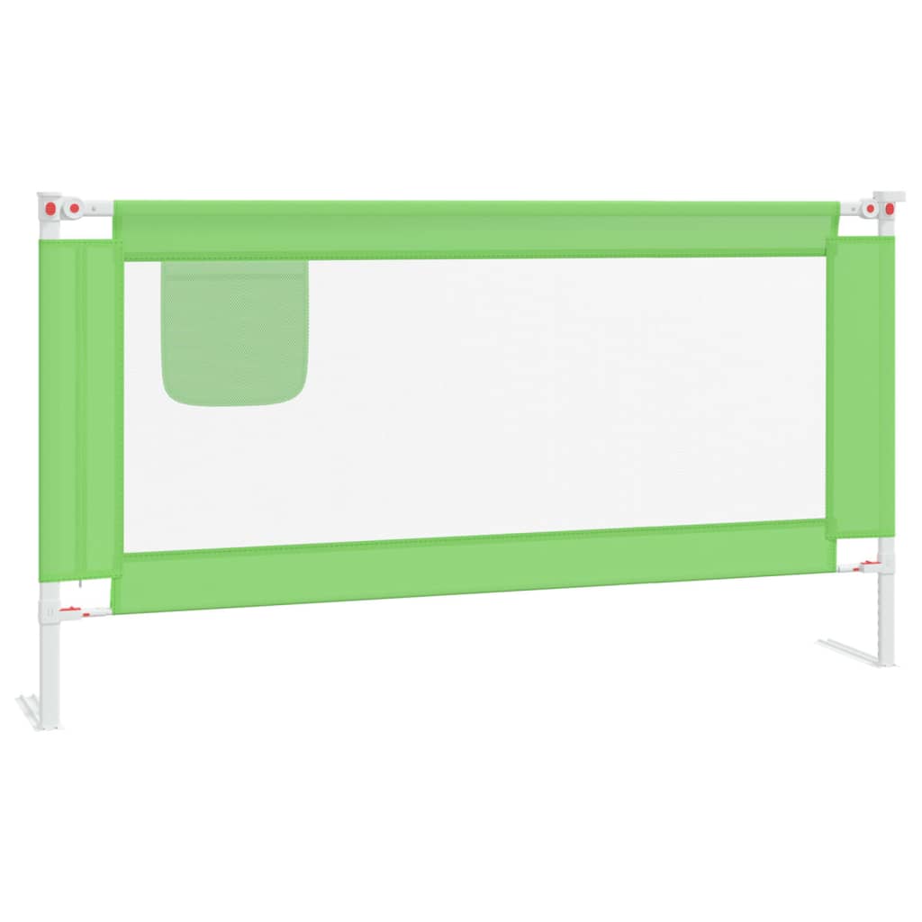 Sponda Letto di Sicurezza per Bambini Verde 160x25 cm Tessuto cod mxl 73383