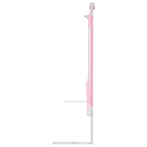 Sponda Letto di Sicurezza per Bambini Rosa 100x25 cm in Tessuto 10199