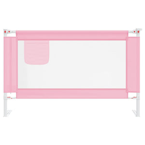 Sponda Letto di Sicurezza per Bambini Rosa 120x25 cm in Tessuto cod mxl 68901