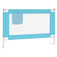 Sponda Letto di Sicurezza per Bambini Blu 100x25 cm in Tessuto cod mxl 70946