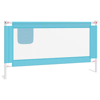 Sponda Letto di Sicurezza per Bambini Blu 160x25 cm in Tessutocod mxl 106962