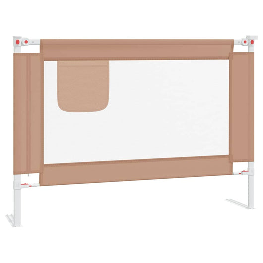 Sponda Letto di Sicurezza per Bambini Tortora 90x25 cm Tessuto cod mxl 66910