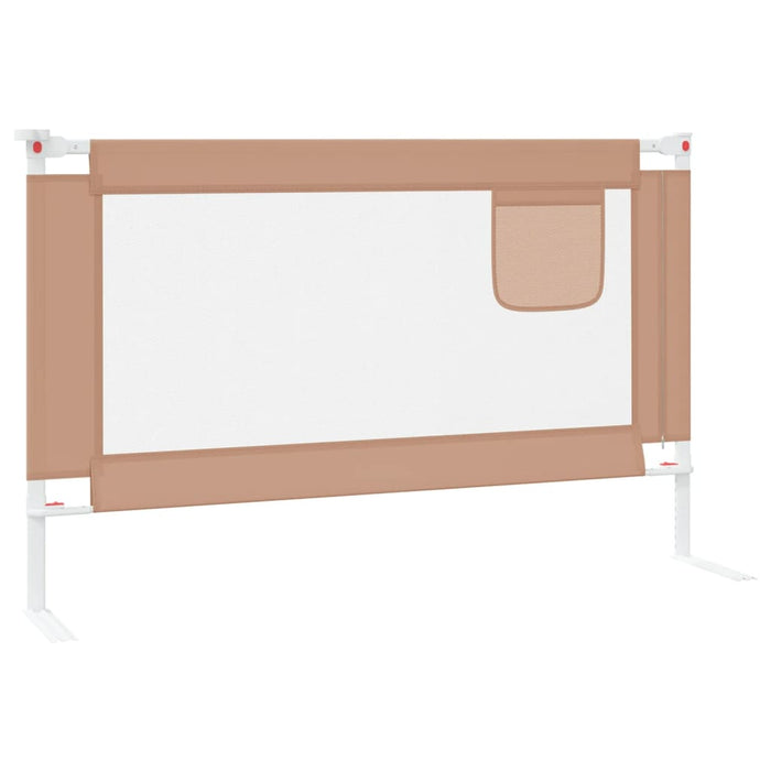 Sponda Letto di Sicurezza per Bambini Tortora 120x25 cm Tessuto cod mxl 72842