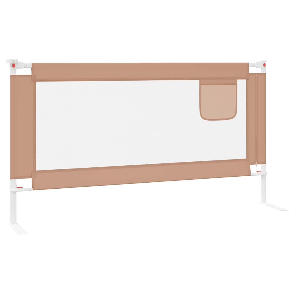 Sponda Letto di Sicurezza per Bambini Talpa 160x25cm in Tessuto 10221