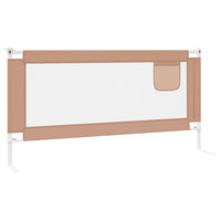 Sponda Letto di Sicurezza per Bambini Tortora 180x25 cm Tessuto cod mxl 72947