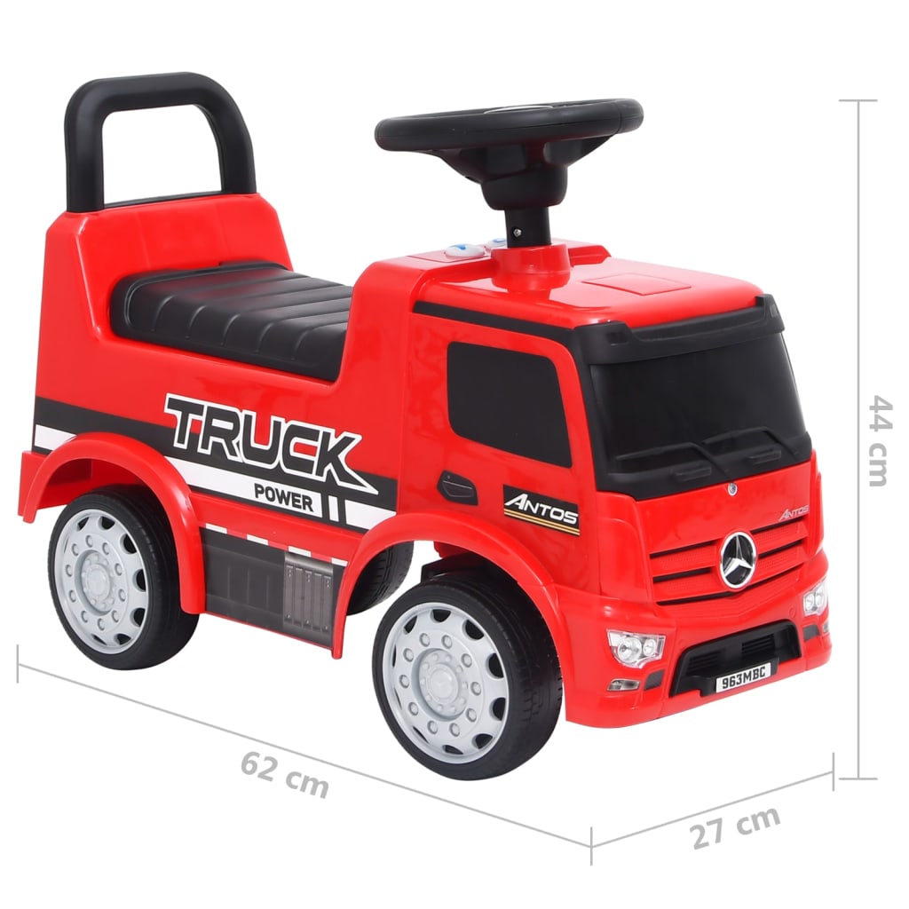 Furgone per Bambini Mercedes-Benz Rosso cod mxl 63812