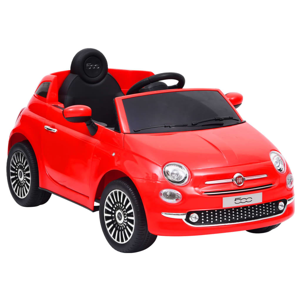 Auto Elettrica per Bambini Fiat 500 Rossa cod mxl 72136