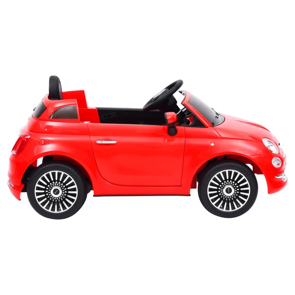 Auto Elettrica per Bambini Fiat 500 Rossa cod mxl 72136