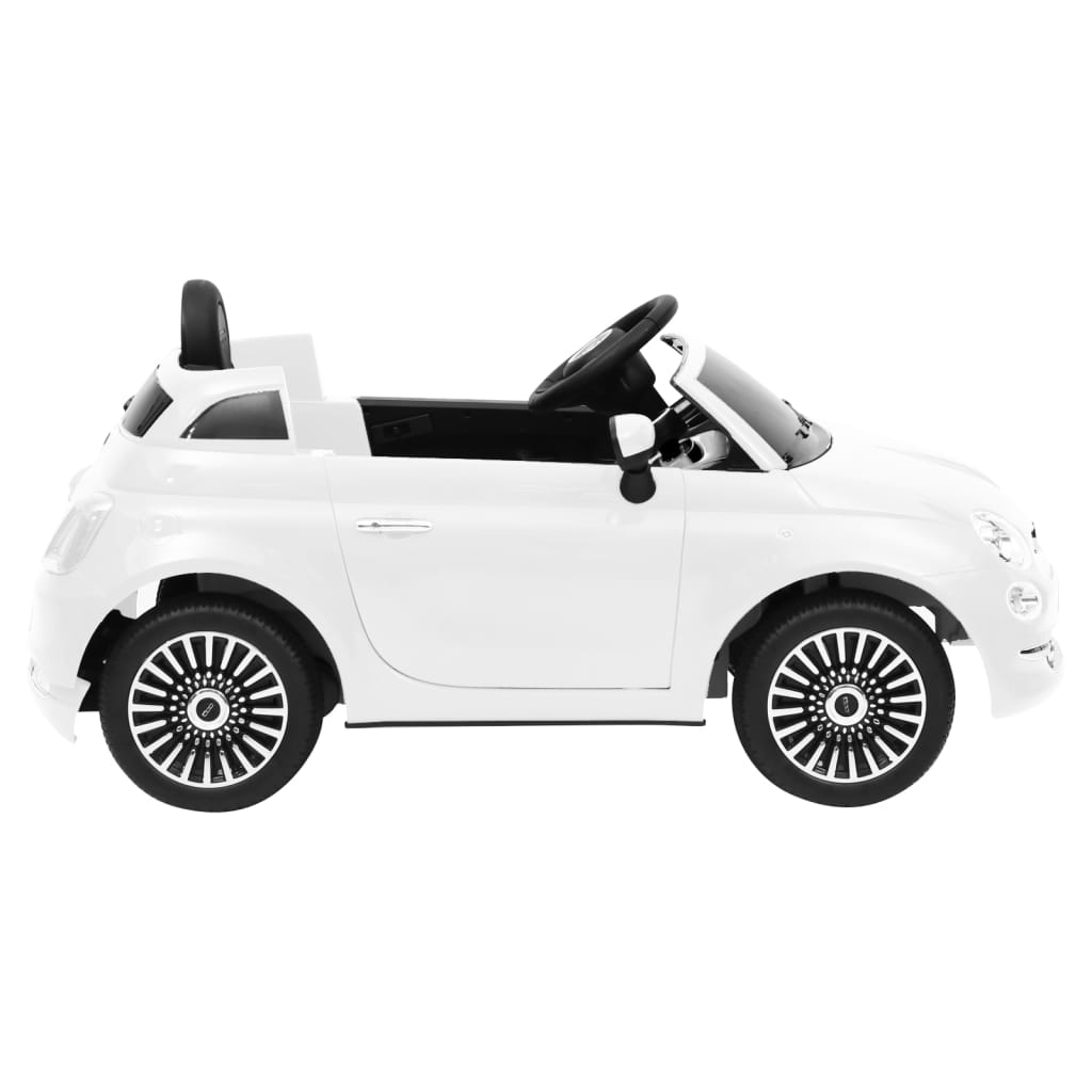 Auto Elettrica per Bambini Fiat 500 Bianca cod mxl 68808