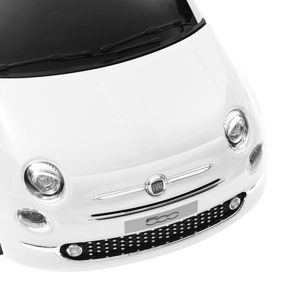 Auto Elettrica per Bambini Fiat 500 Bianca cod mxl 68808