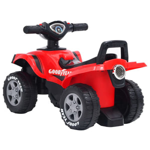 Quad Cavalcabile per Bambini Good Year Rosso 80319