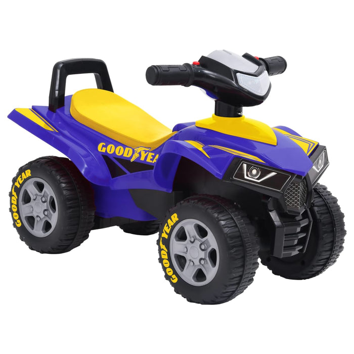 Quad Cavalcabile per Bambini Good Year Blu 80320