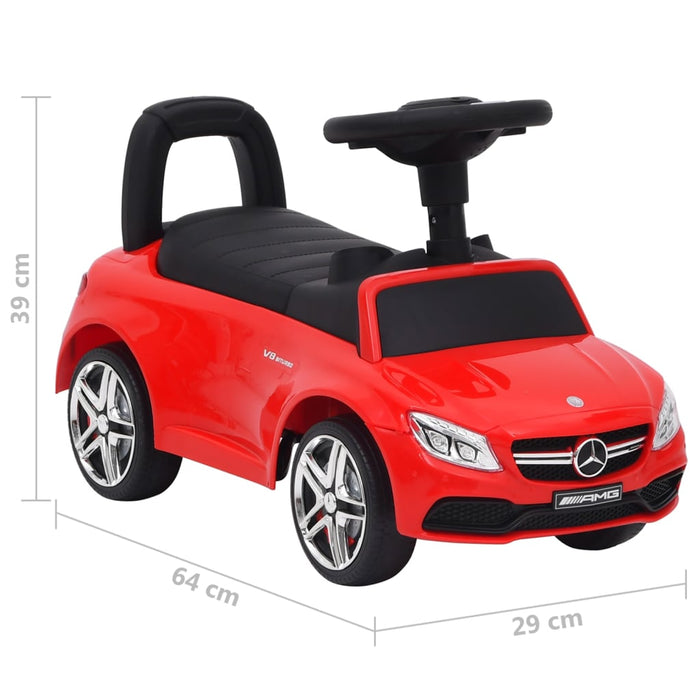 Auto per Bambini Mercedes-Benz C63 Rossa cod mxl 61582