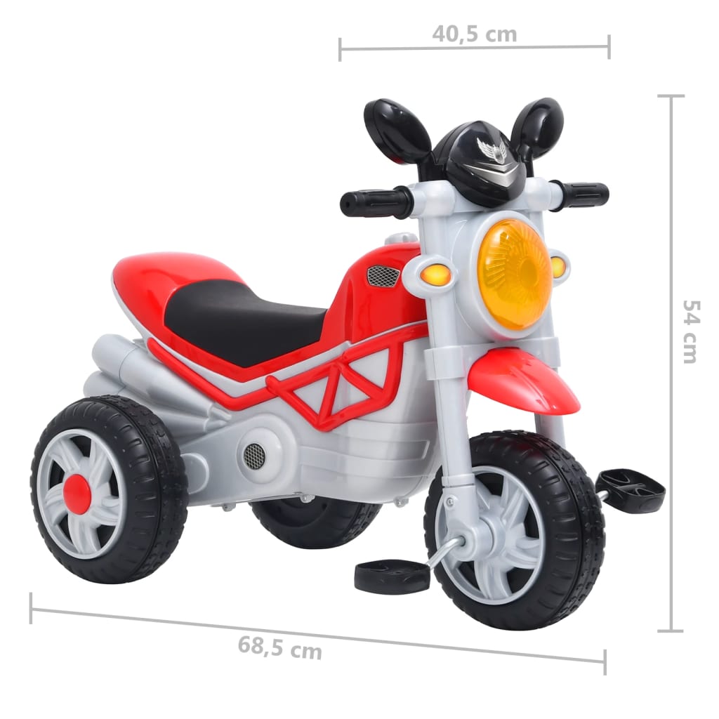 Triciclo per Bambini Rosso cod mxl 44523