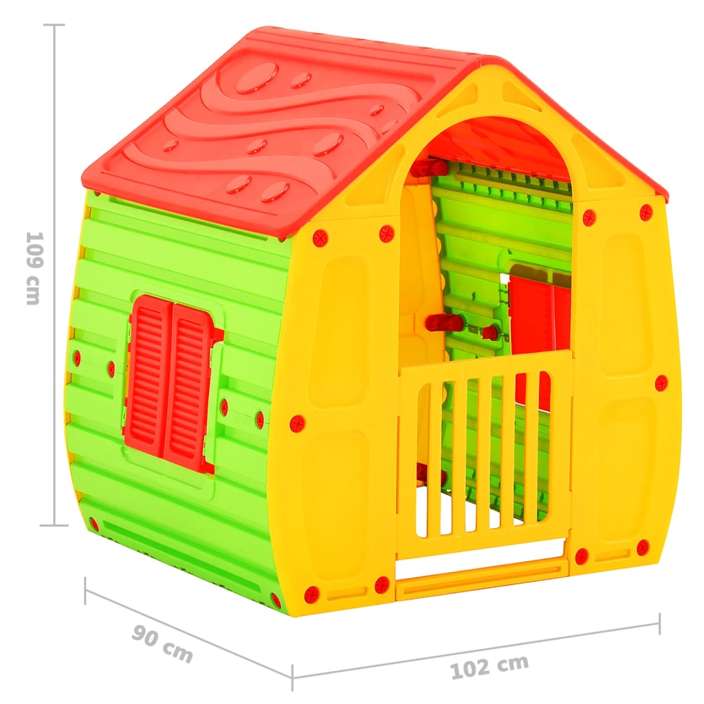 Casetta per Bambini 102x90x109 cm cod mxl 62477