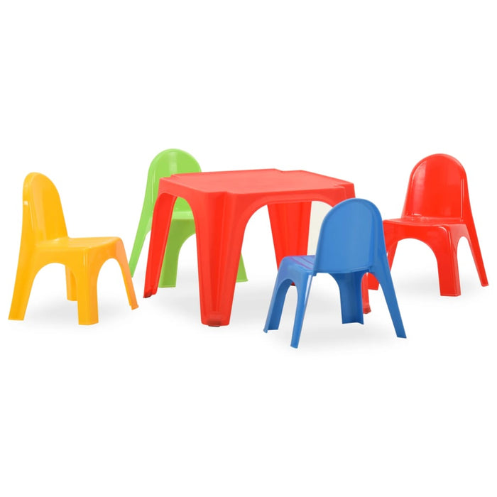 Set Tavolo e Sedie per Bambini in PP cod 8564