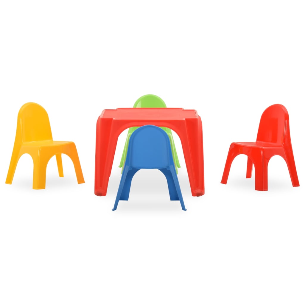 Set Tavolo e Sedie per Bambini in PP cod 8564