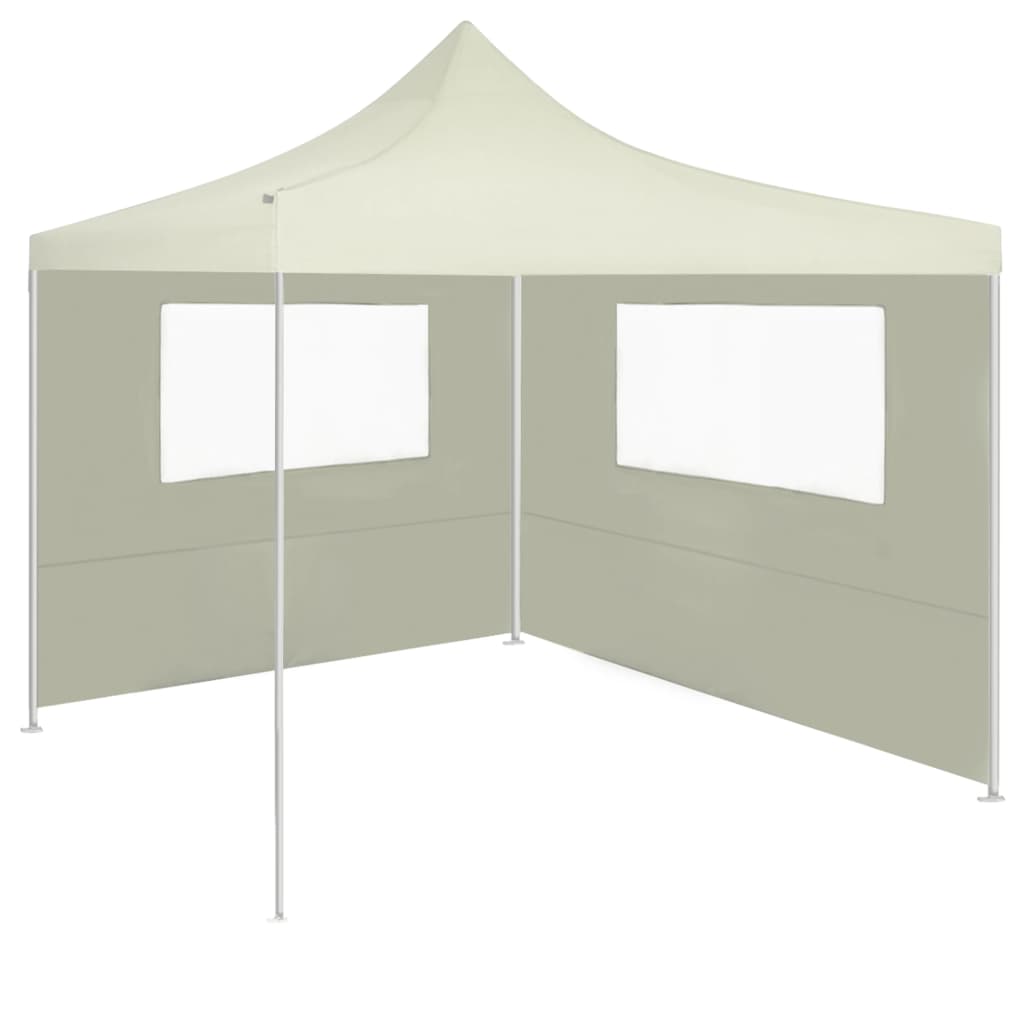 Parete con Finestre per Gazebo 4x2 m Crema cod mxl 76237