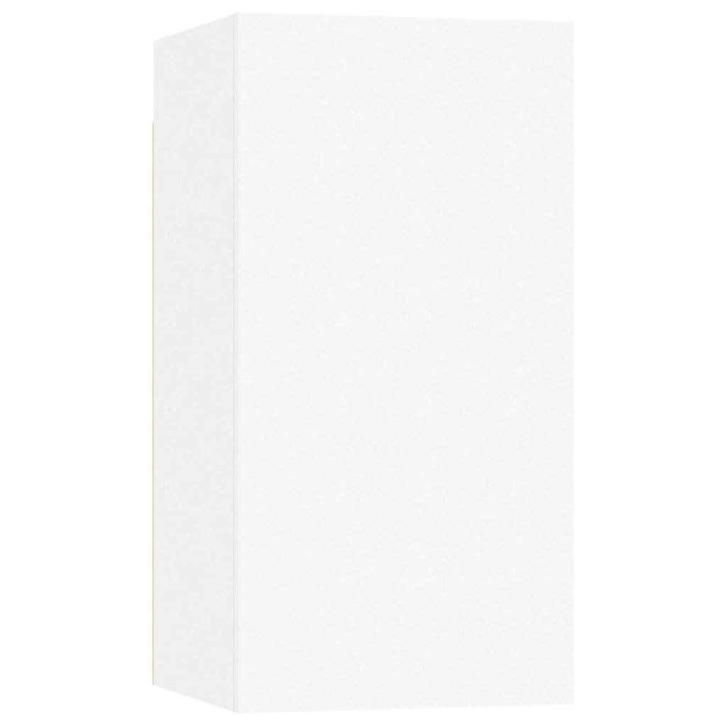 Mobile Porta TV Bianco 30,5x30x60 cm in Legno Multistrato cod mxl 7037