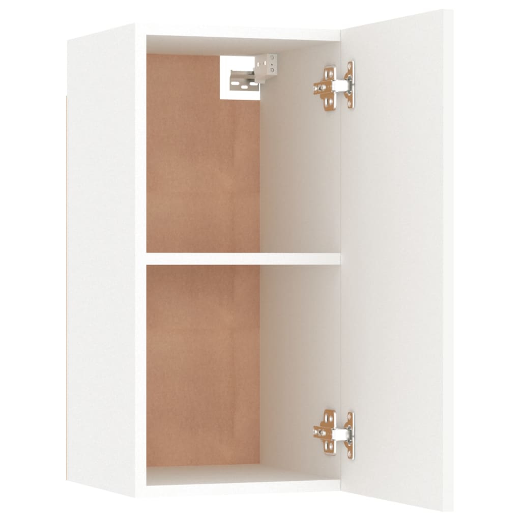 Mobile Porta TV Bianco 30,5x30x60 cm in Legno Multistrato 803326