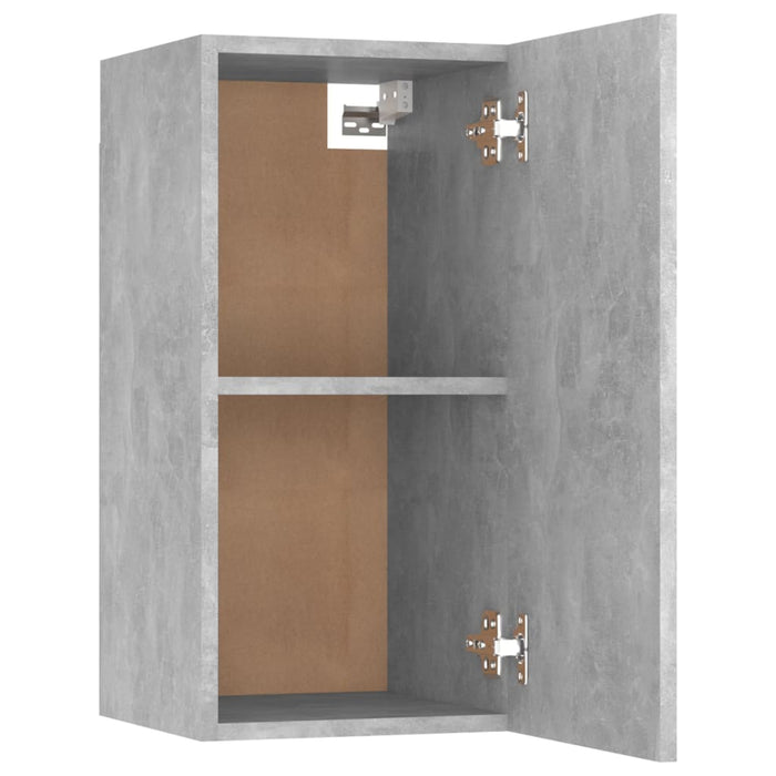 Mobili TV Grigio Cemento 2 pz 30,5x30x60 cm in Truciolato