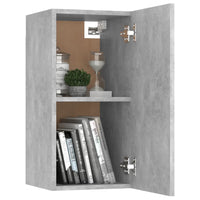 Mobili TV Grigio Cemento 2 pz 30,5x30x60 cm in Truciolato 803335