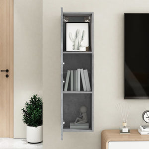 Mobile TV Grigio Cemento 30,5x30x110 cm in Truciolato cod mxl 12366