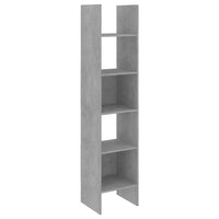 Libreria Grigio Cemento 40x35x180 cm in Truciolato cod mxl 59239