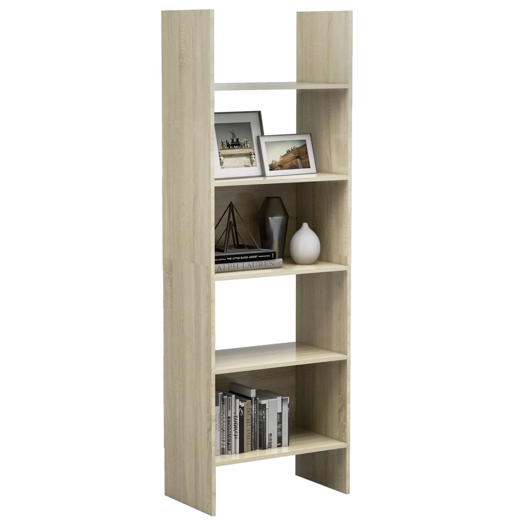 Libreria Rovere Sonoma 60x35x180 cm in Truciolato cod mxl 61620