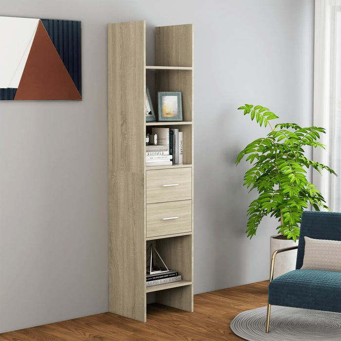 Libreria Rovere Sonoma 40x35x180 cm in Truciolato cod mxl 59708