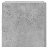 Mobili Porta TV a Parete 4pz Grigio Cemento 30,5x30x30 cm 804495