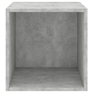 Armadietto a Muro Grigio Cemento 37x37x37 cm in Truciolato cod 10465