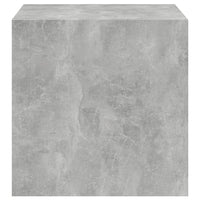 Armadietto a Muro Grigio Cemento 37x37x37 cm in Truciolato cod 10465