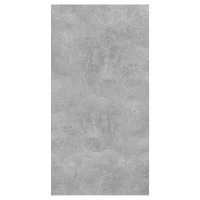 Armadietto a Parete per TV Grigio Cemento 37x37x72cm Truciolato 805475