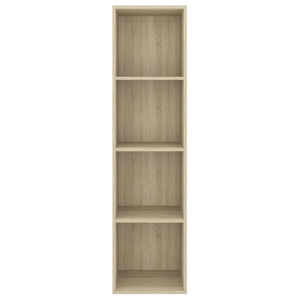 Armadietto a Muro TV Rovere Sonoma 37x37x142,5 cm Truciolato cod mxl 13666