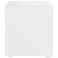 Mobili Porta TV 2 pz Bianco 37x35x37 cm in Legno Multistrato 805499