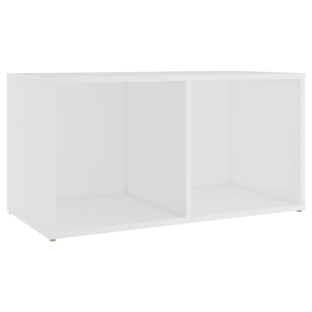 Mobile Porta TV Bianco 72x35x36,5 cm in Legno Multistrato cod mxl 19899